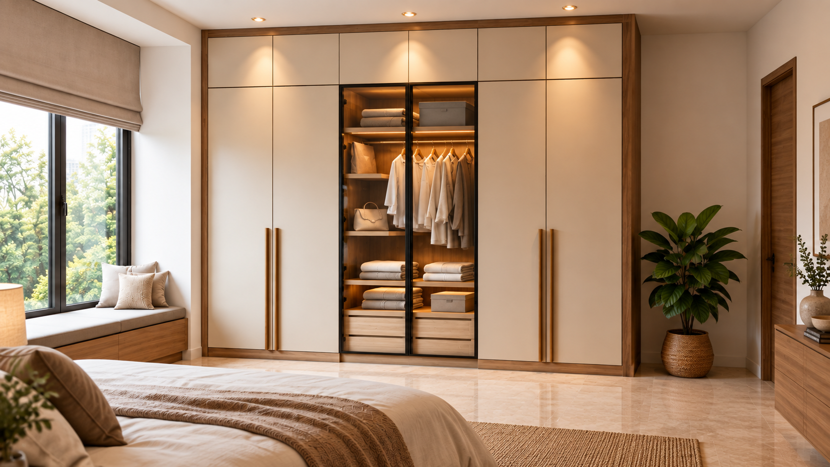 A Wardrobe That Brings Calm, Beauty and Order to Everyday Living