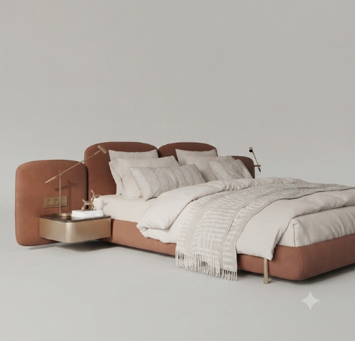 Wooden Bed